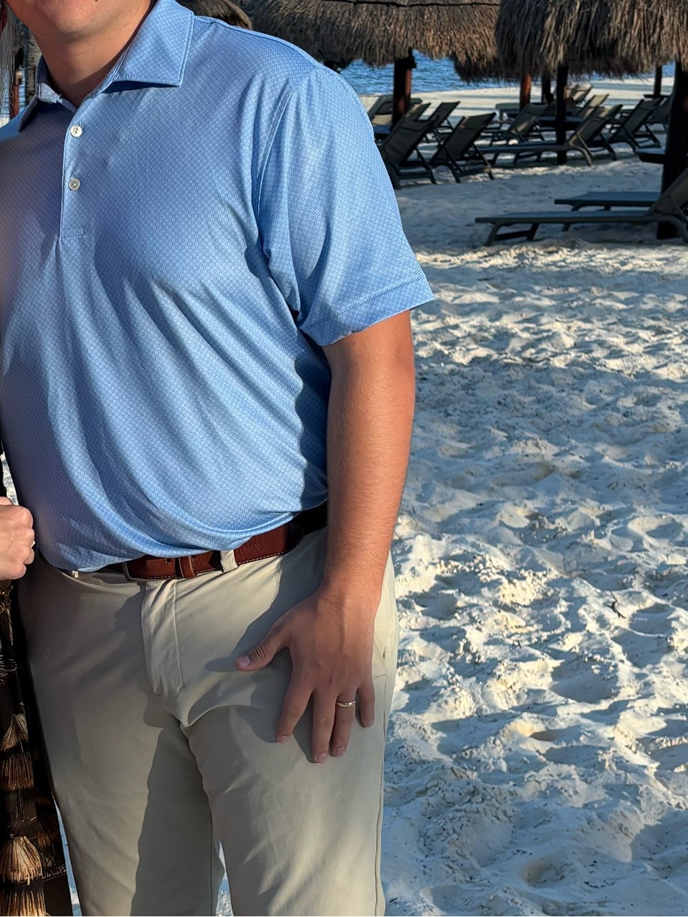 Peter Millar Summer Comfort Light Blue Polo